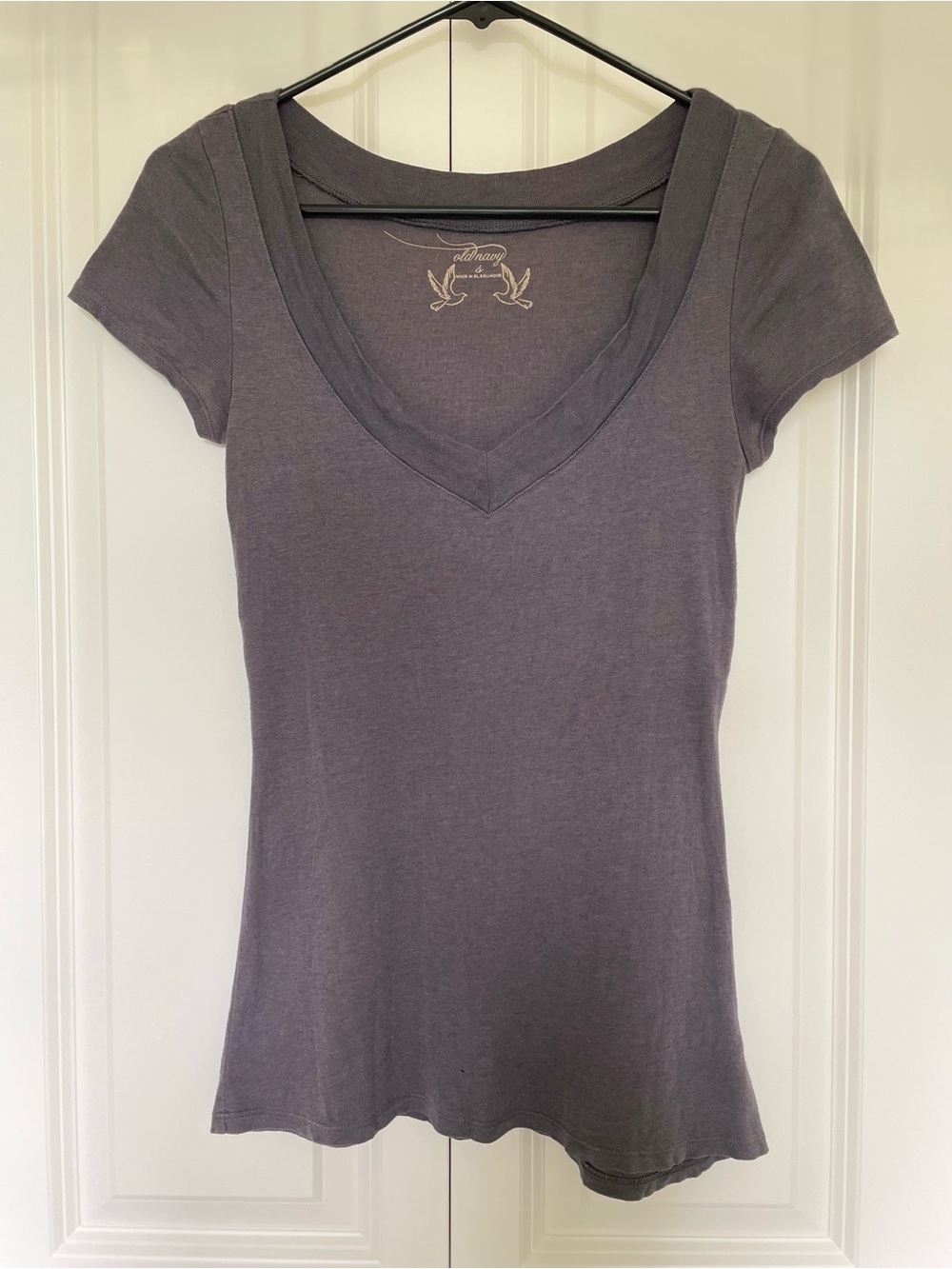 Vintage Old Navy Womens Y2K Short Sleeve T Shirt Size S Preppy Everyday